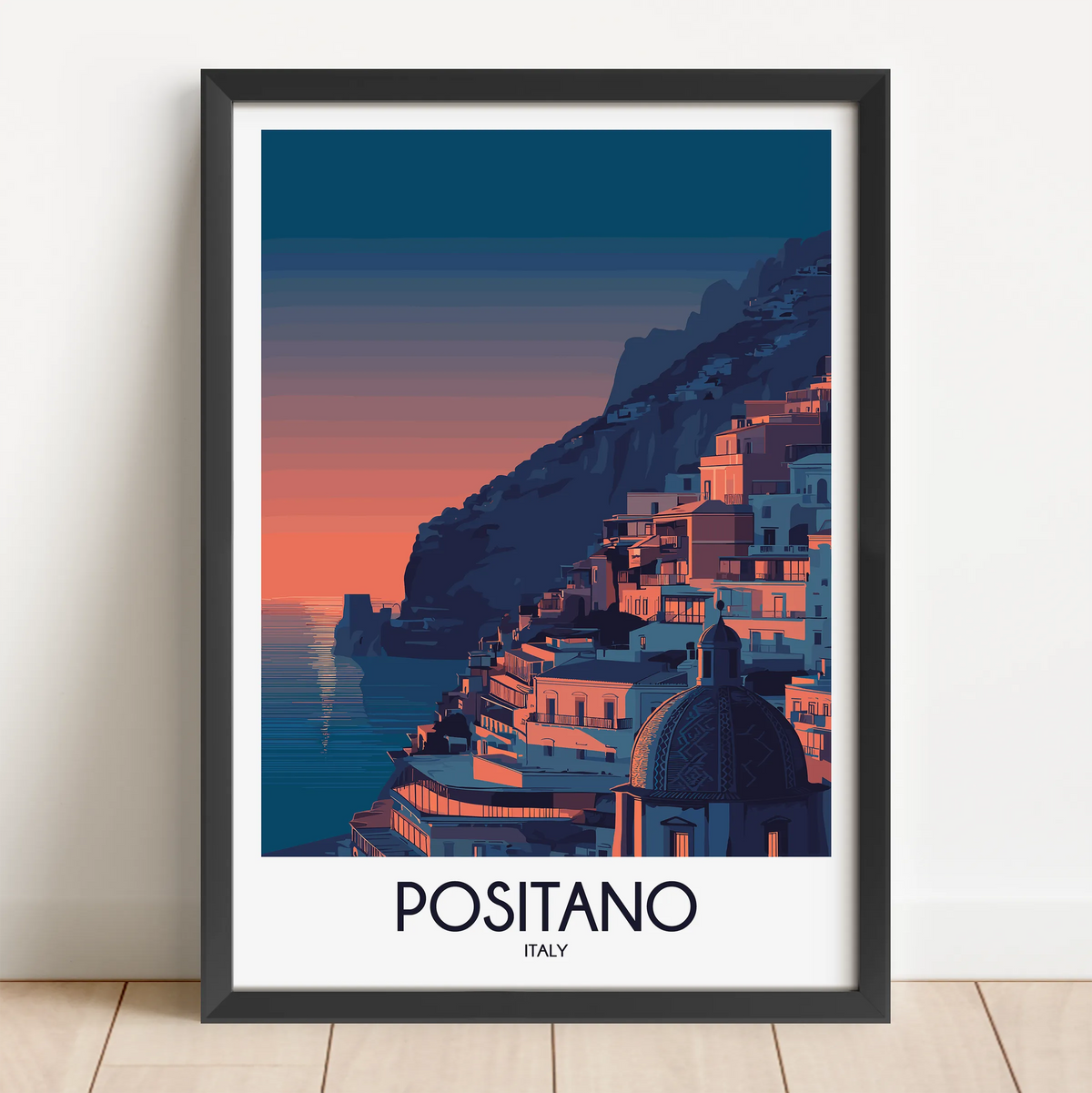 Positano Souvenir Poster Print