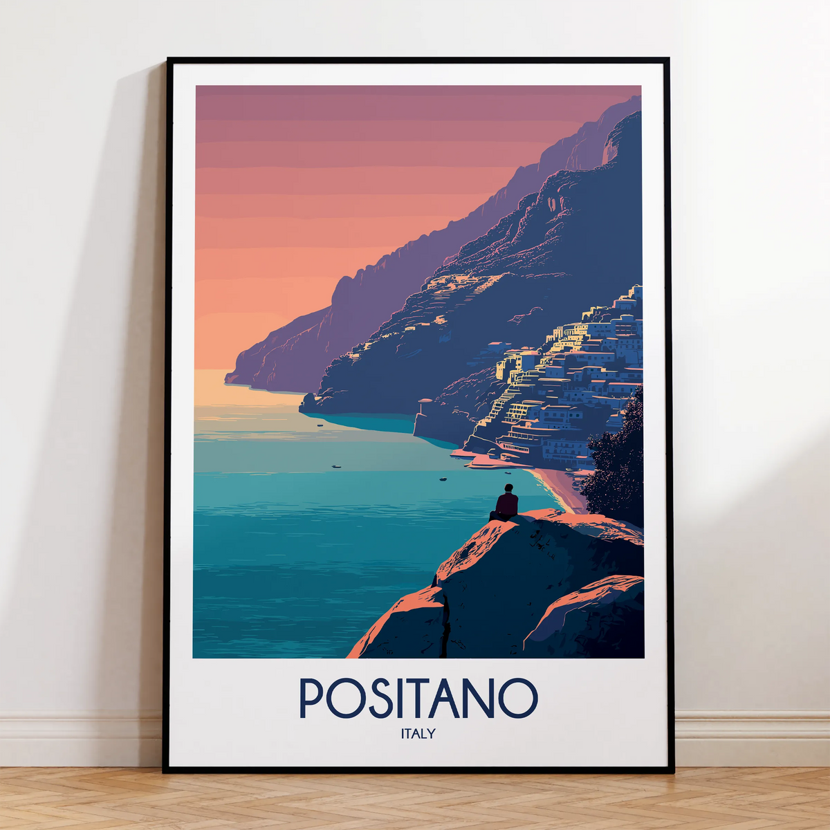 Positano Souvenir Poster Print