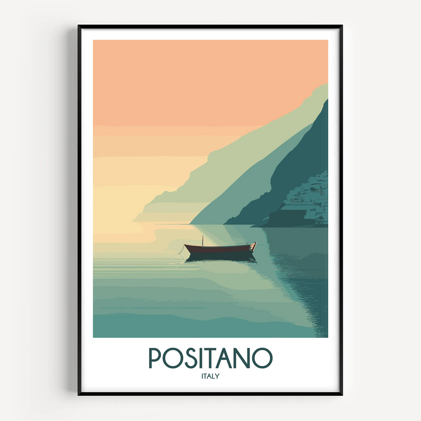 Positano Travel Memory Gift