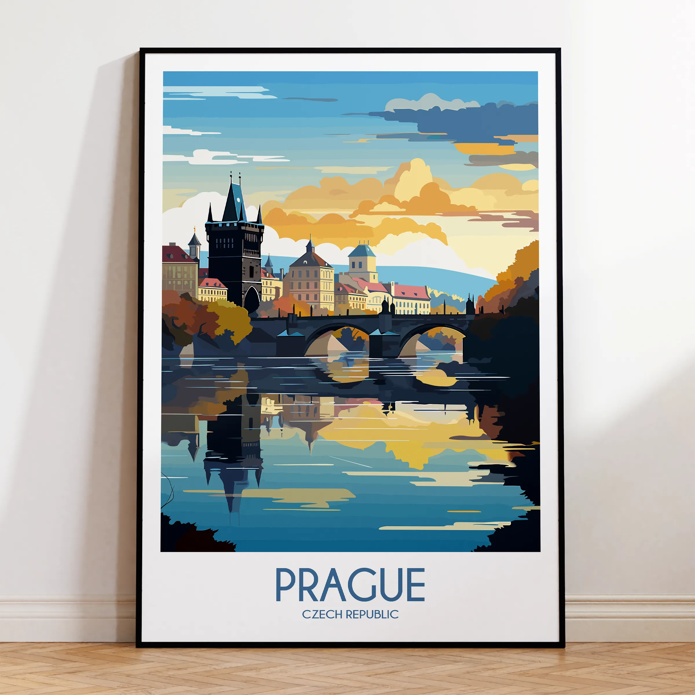 Prague Home Office Decor