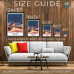 Prague Modern Travel Poster