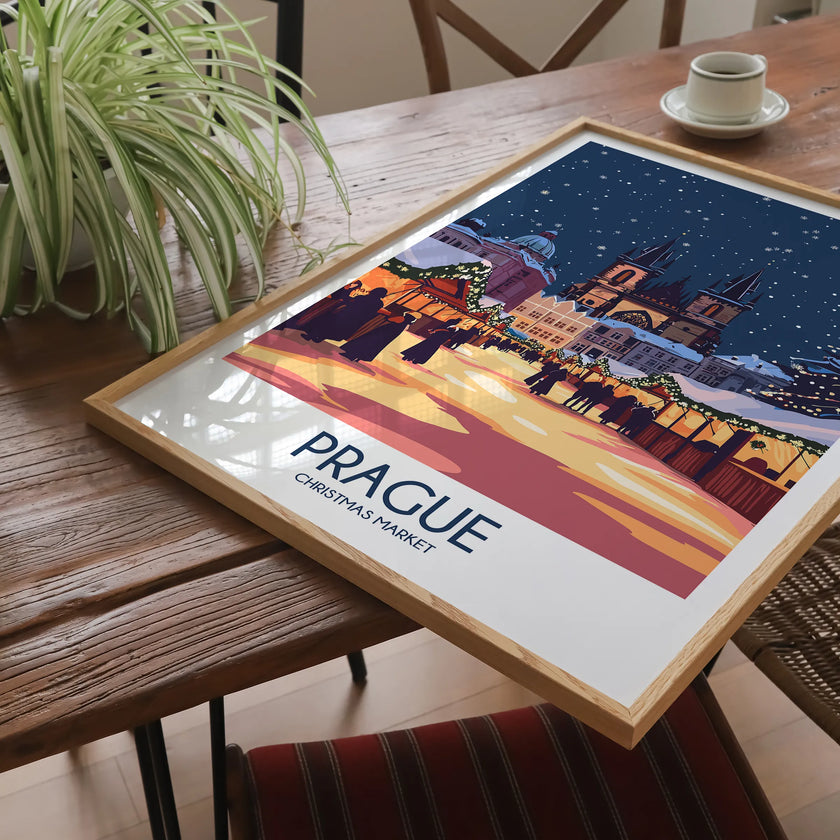 Prague Scenic Landscape Art