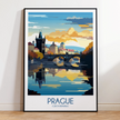 Prague Scenic Landscape Art
