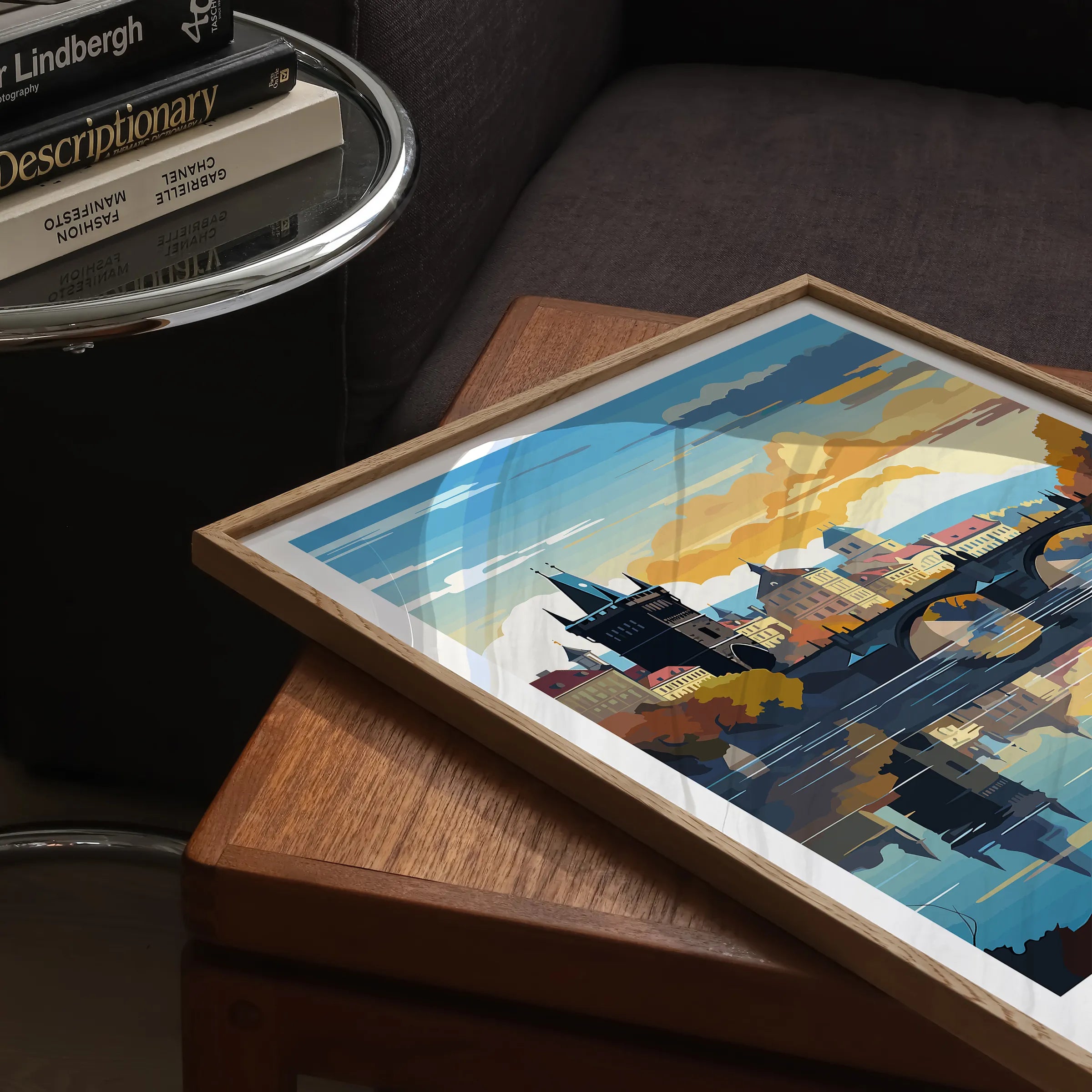 Prague Vintage Style Print