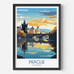 Prague Vintage Style Print