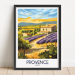Provence Destination Art Gift