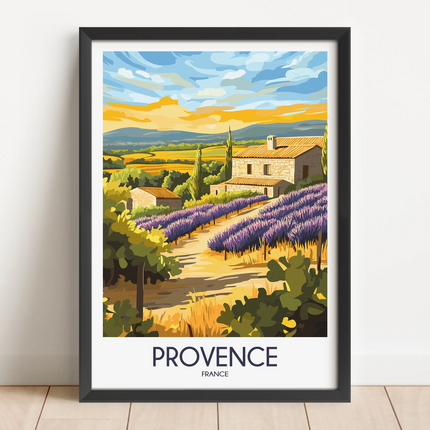 Provence Destination Art Gift