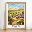 Provence Minimalist Wall Art