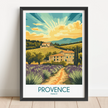 Provence Minimalist Wall Art