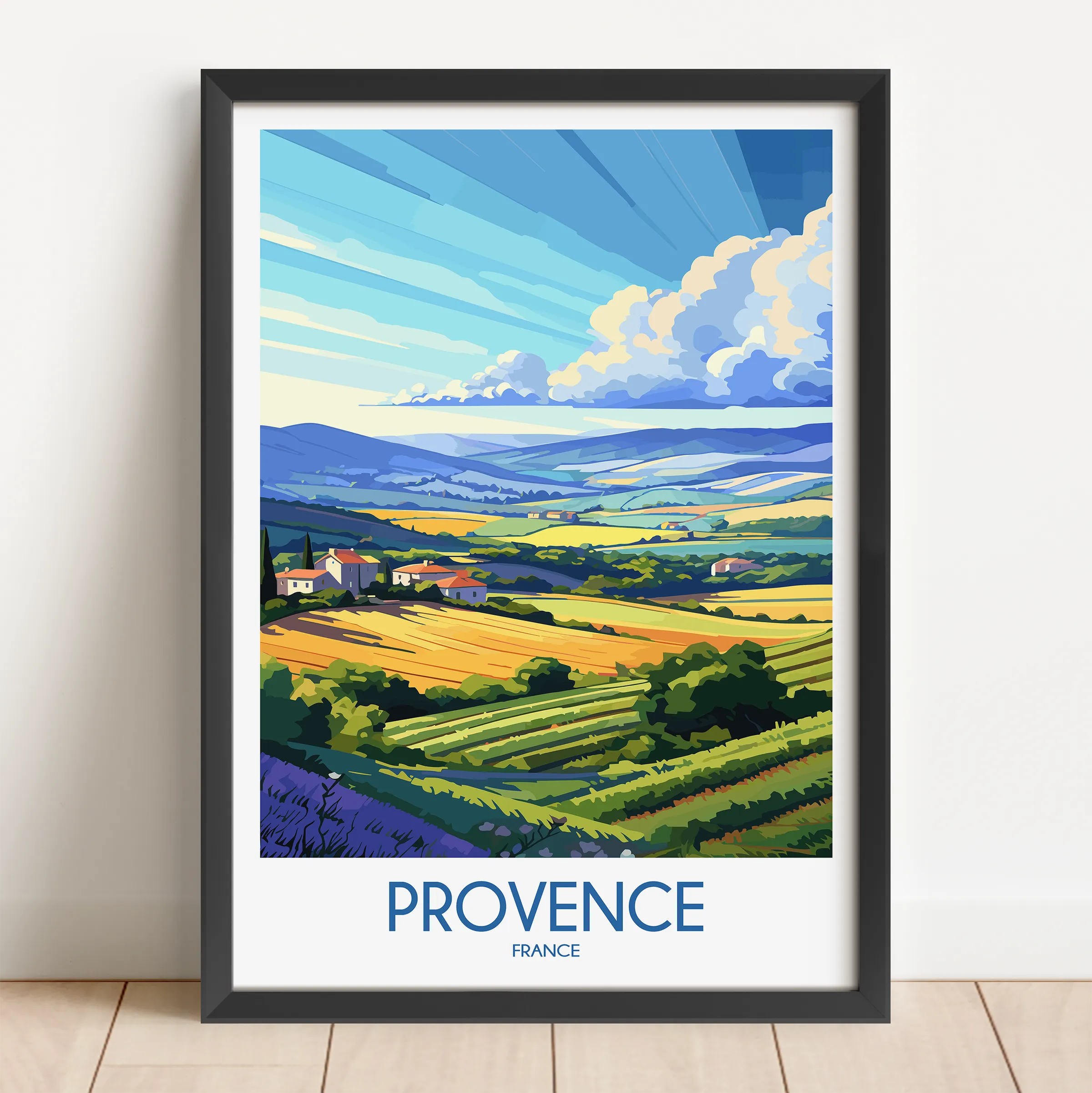 Provence Souvenir Poster Print