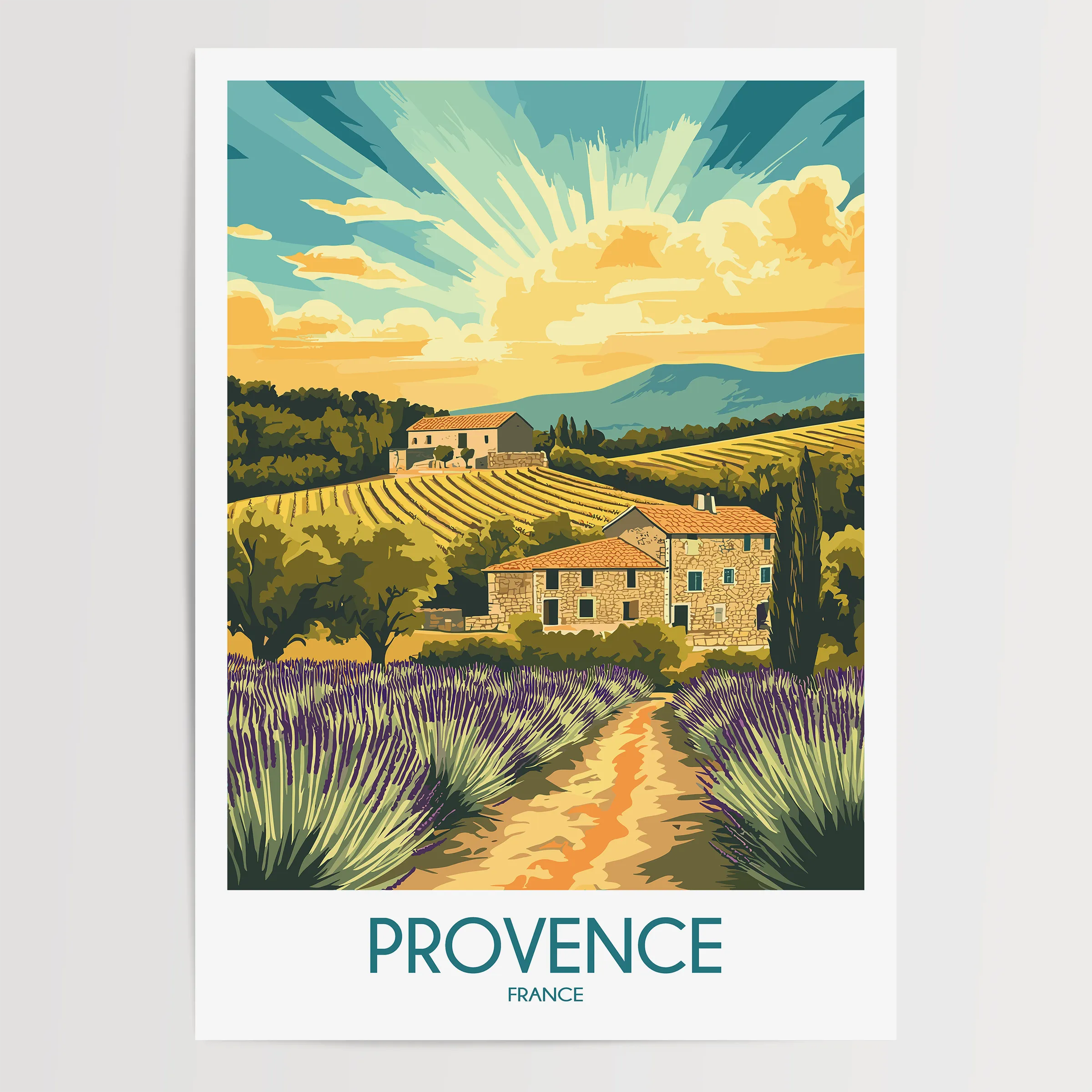 Provence Travel Memory Gift
