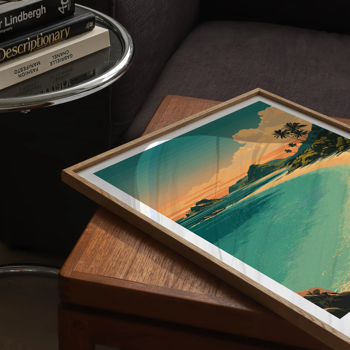 Puerto Rico Vintage Style Print