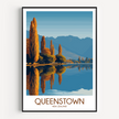 Queenstown Destination Art Gift
