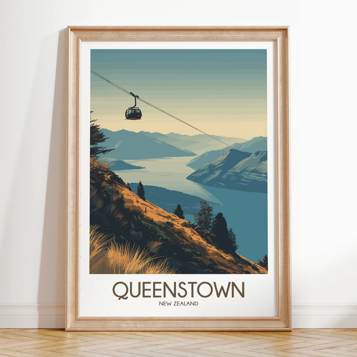 Queenstown Minimalist Wall Art