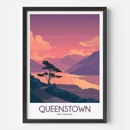 Queenstown Minimalist Wall Art