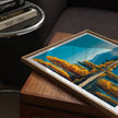 Queenstown Retro Travel Illustration