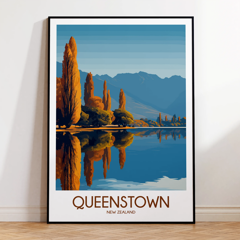 Queenstown Scenic Landscape Art