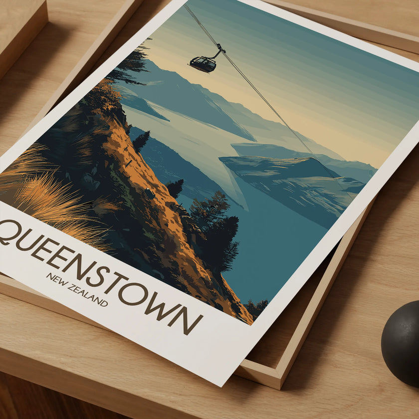 Queenstown Souvenir Poster Print