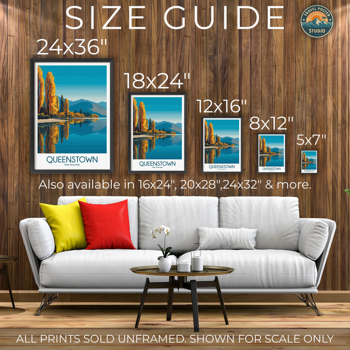 Queenstown Souvenir Poster Print