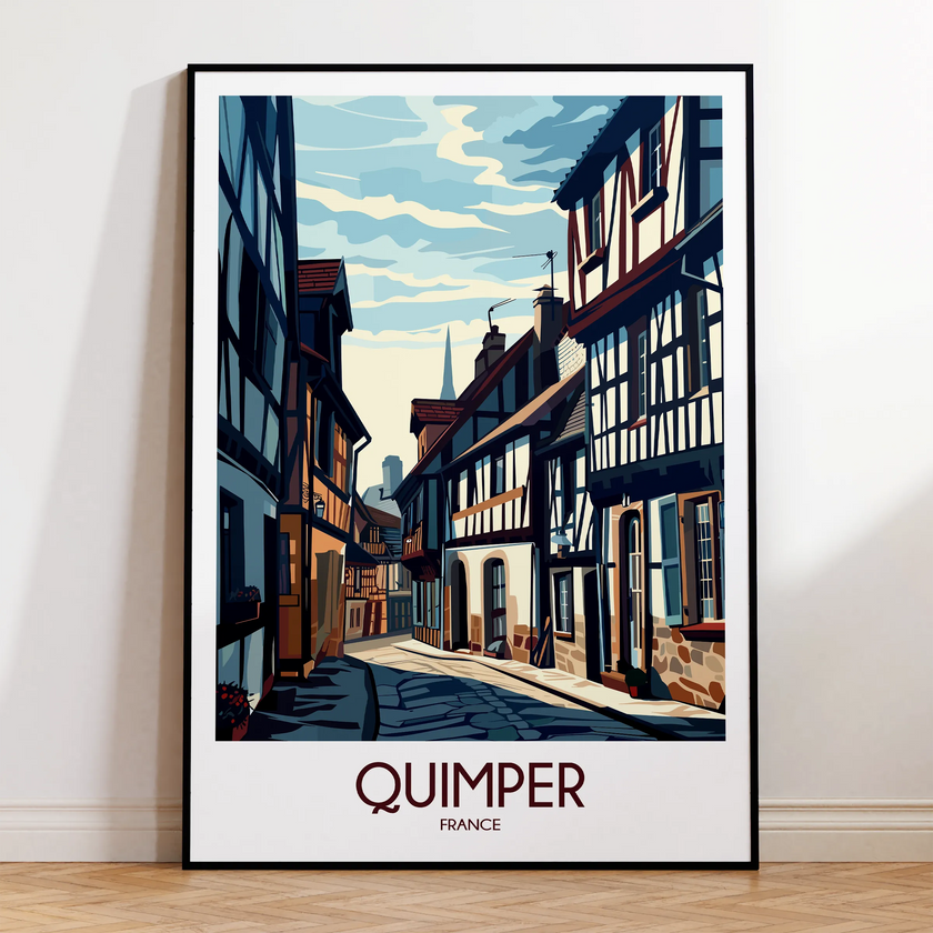 Quimper Destination Art Gift