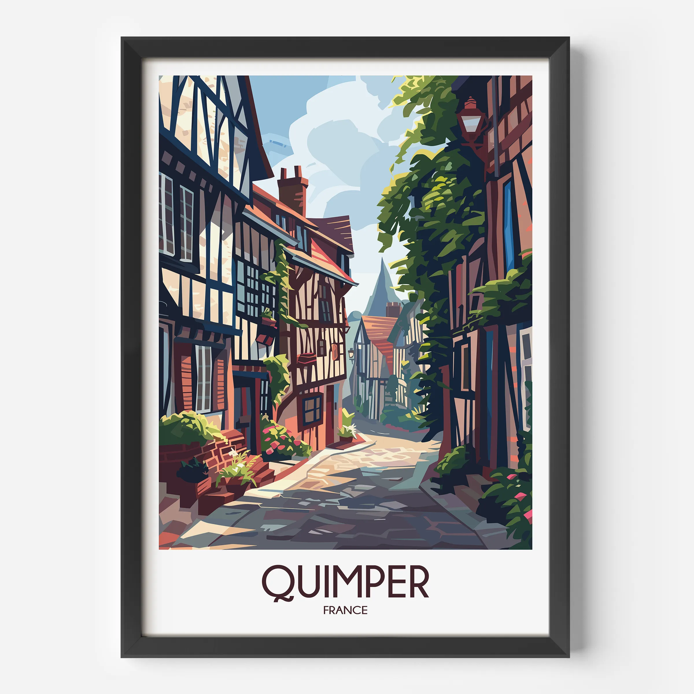 Quimper Minimalist Wall Art