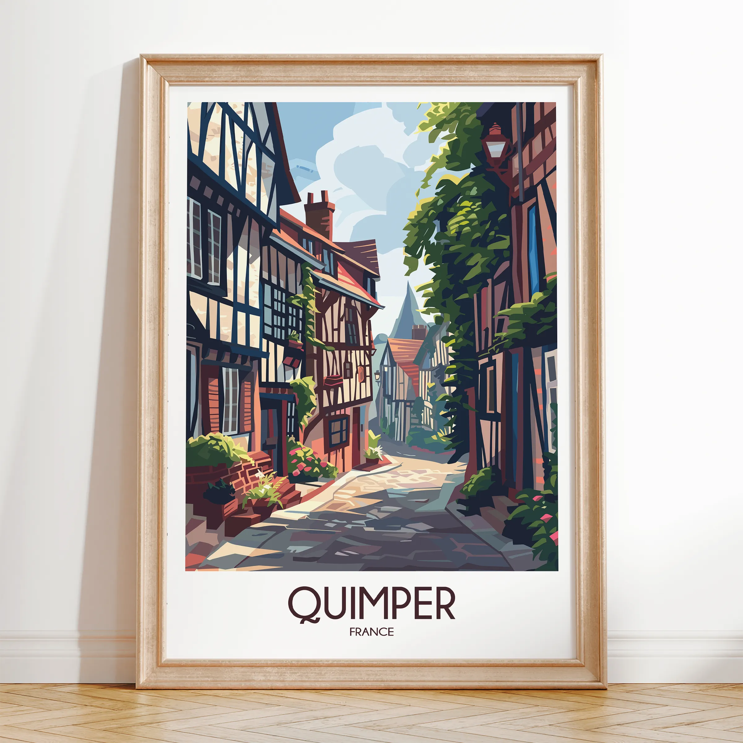 Quimper Travel Memory Gift