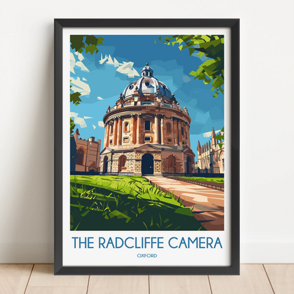 Radcliffe Camera Minimalist Wall Art