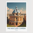 Radcliffe Camera Modern Travel Poster