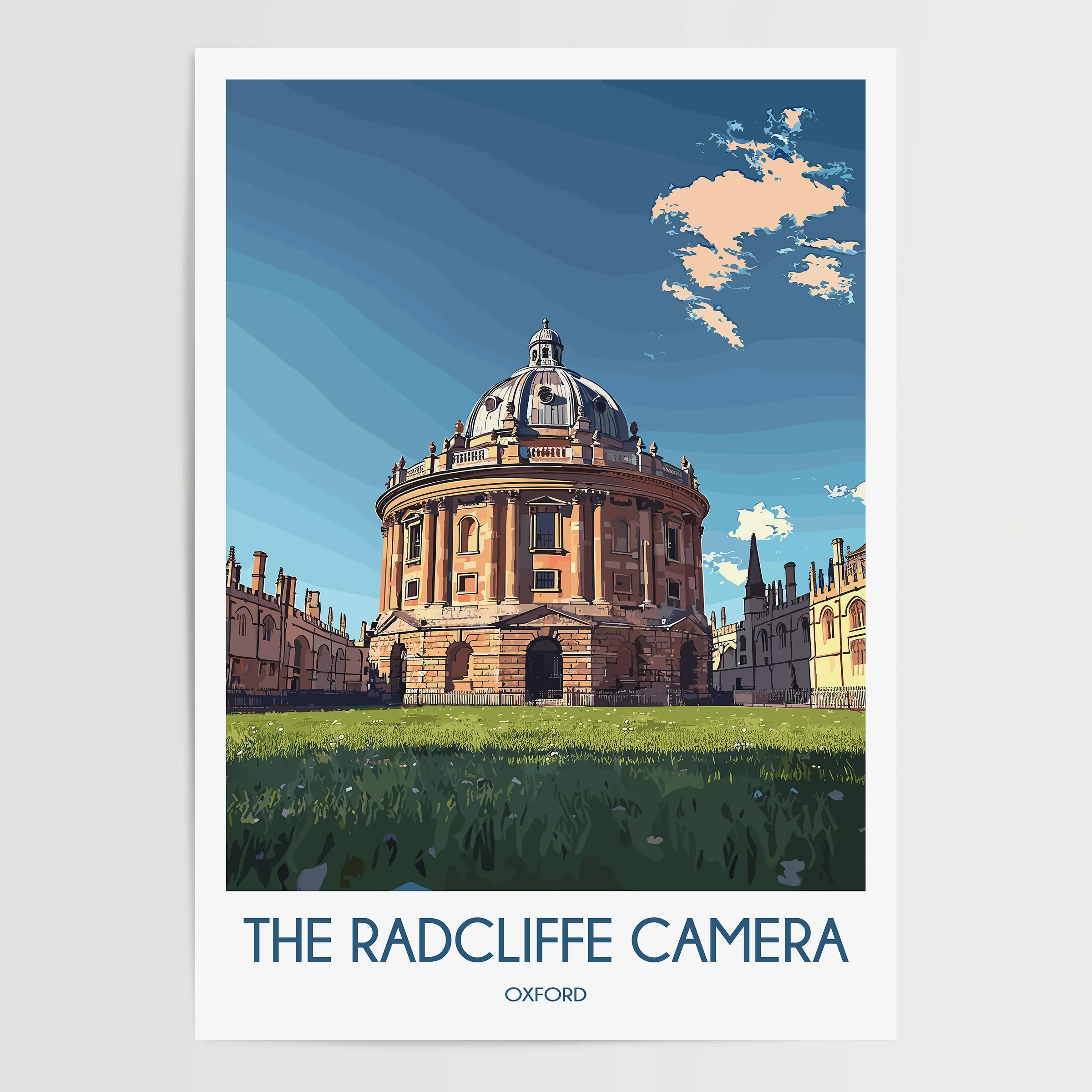 Radcliffe Camera Travel Memory Gift