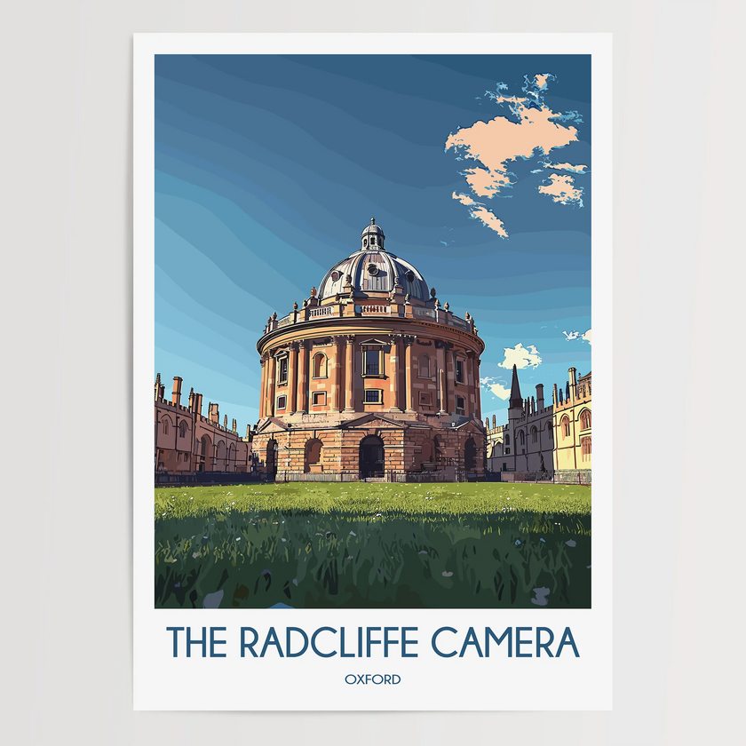 Radcliffe Camera Travel Memory Gift