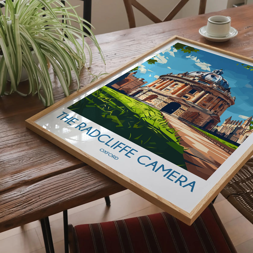 Radcliffe Camera Vintage Style Print