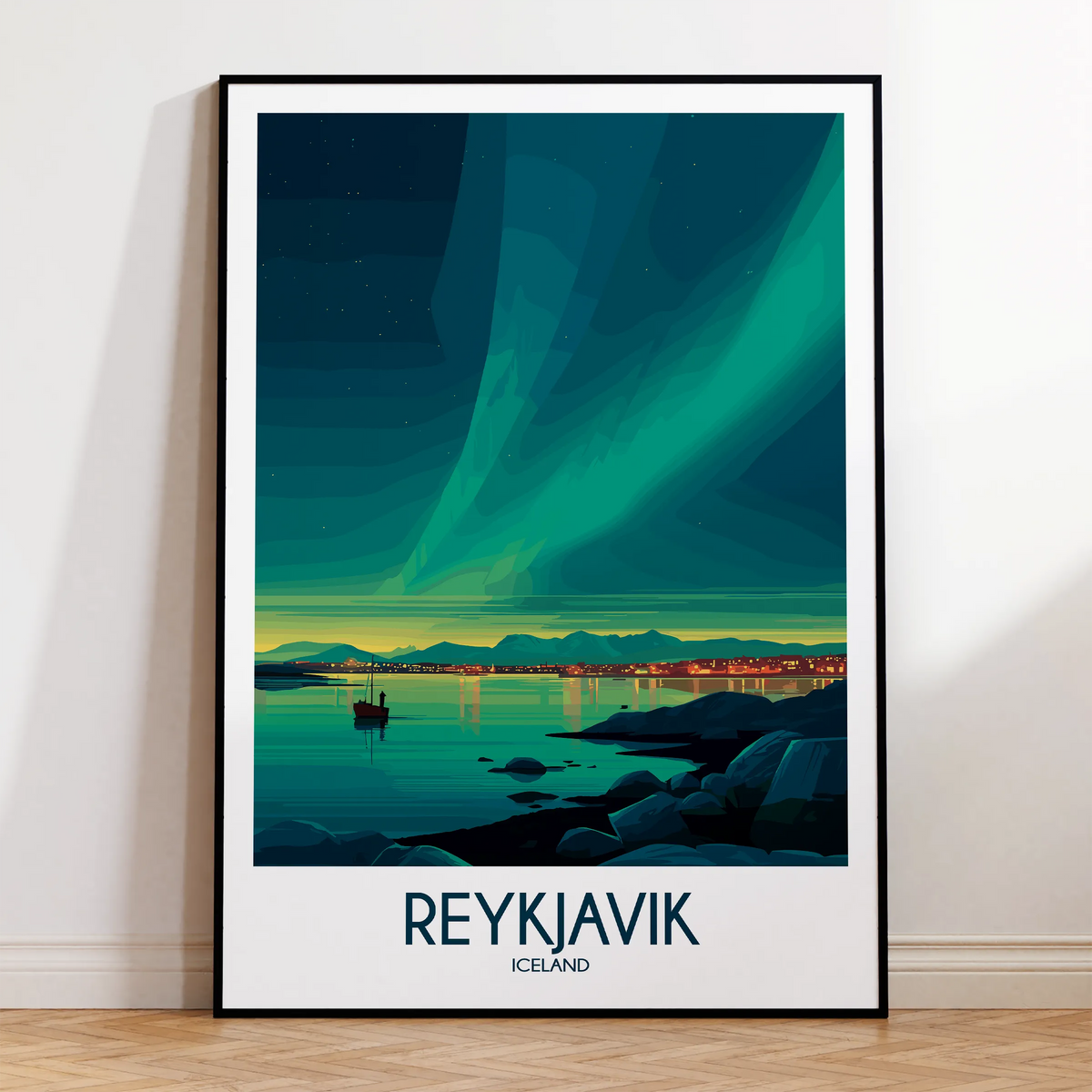 Reykjavik Destination Art Gift