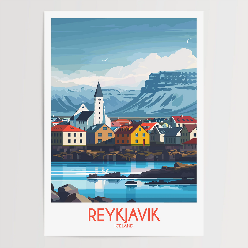 Reykjavik Gallery Quality Print