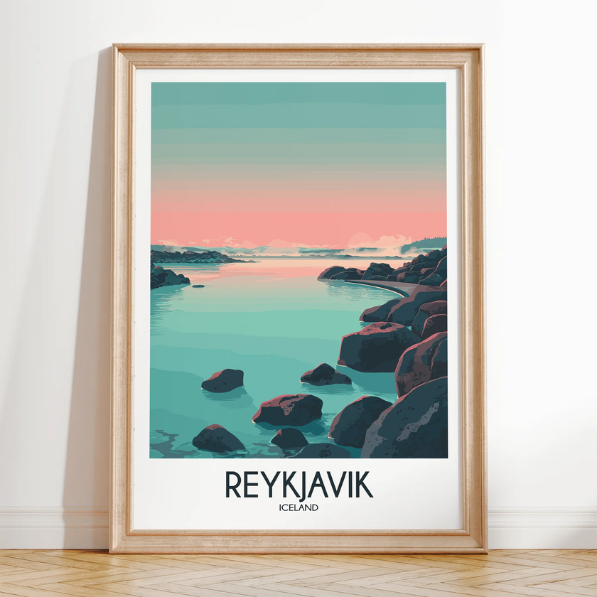 Reykjavik Travel Memory Gift