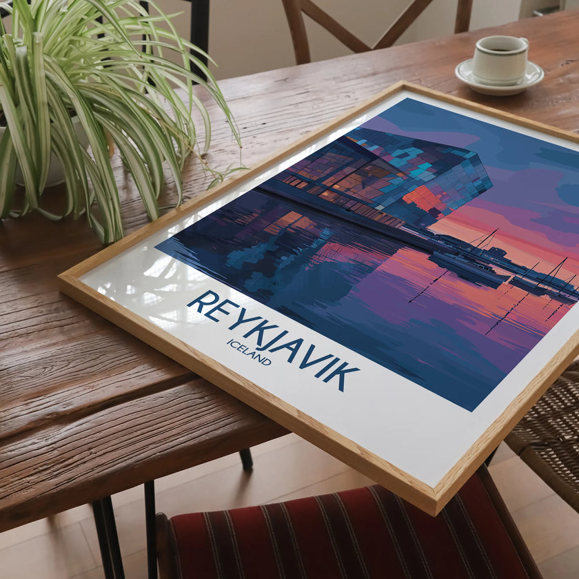 Reykjavik Travel Memory Gift