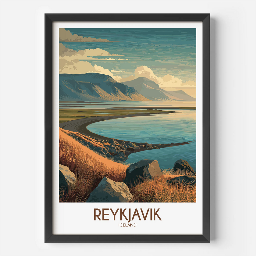 Reykjavik Travel Memory Gift