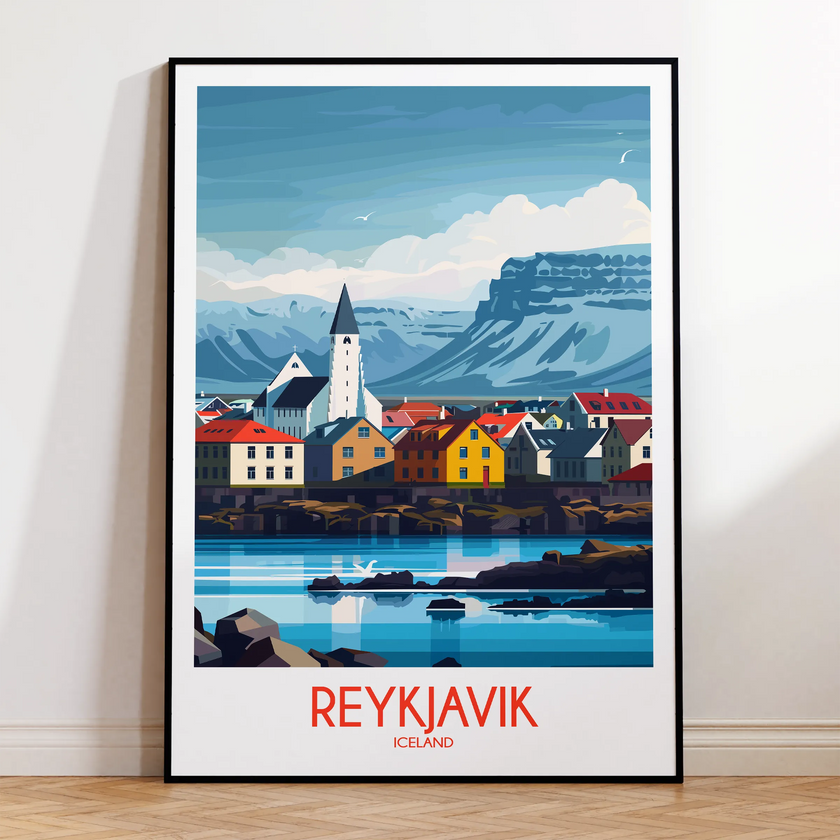 Reykjavik Travel Memory Gift