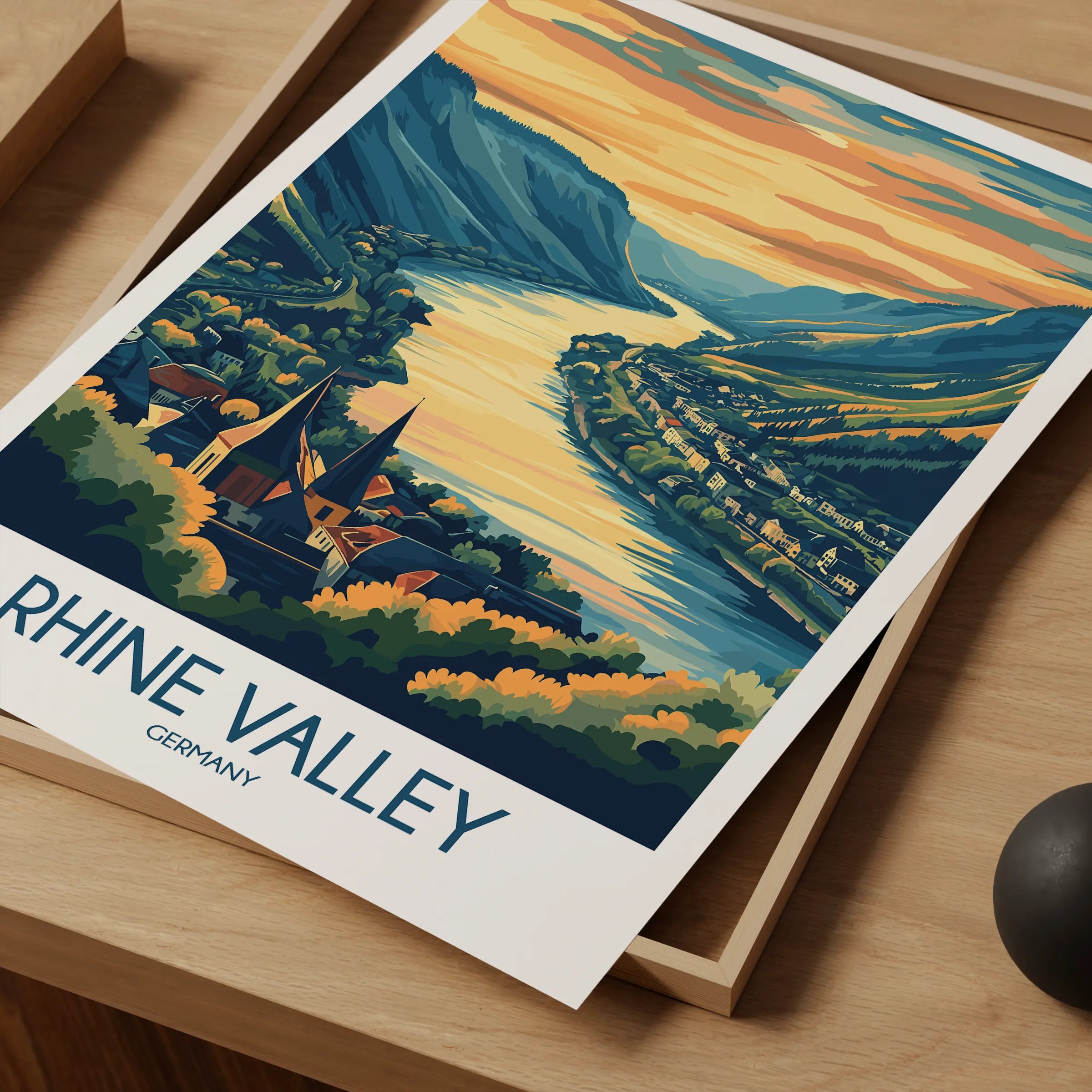 Rhine Valley Home Office Decor
