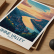 Rhine Valley Souvenir Poster Print