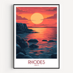 Rhodes Scenic Landscape Art