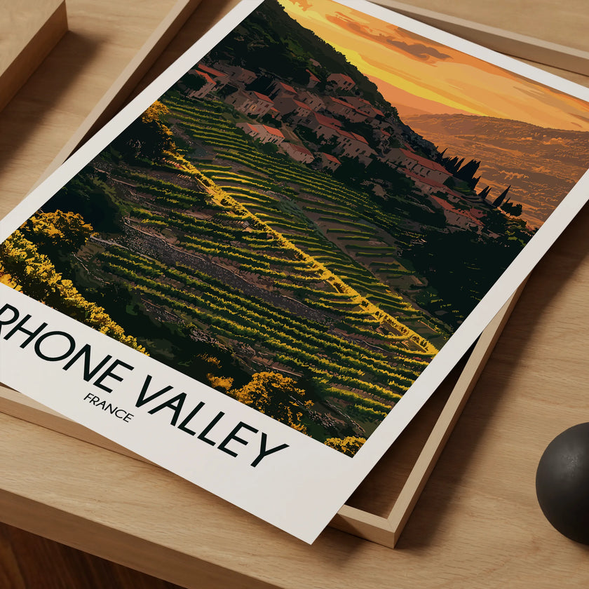Rhone Valley Gallery Quality Print