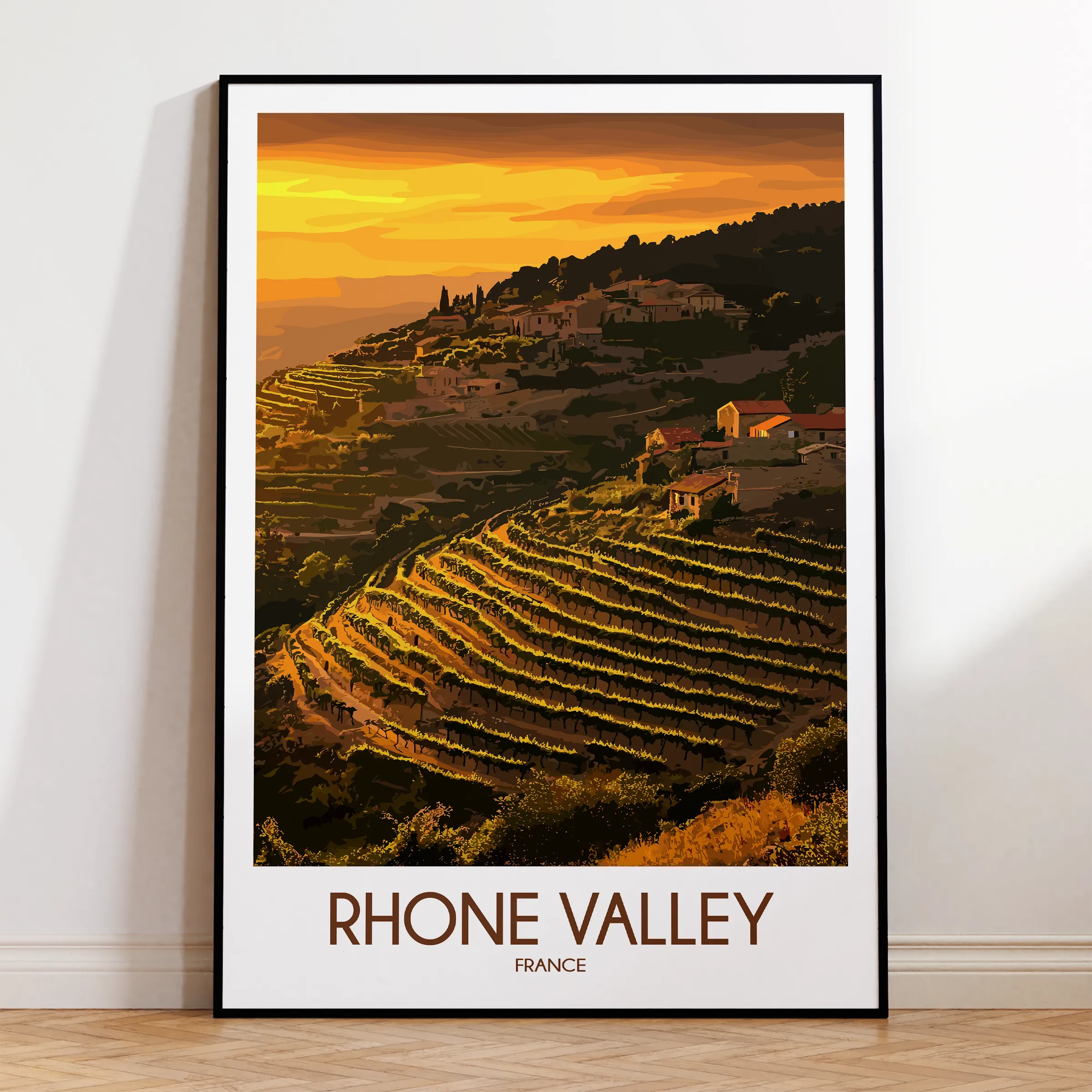 Rhone Valley Gallery Quality Print
