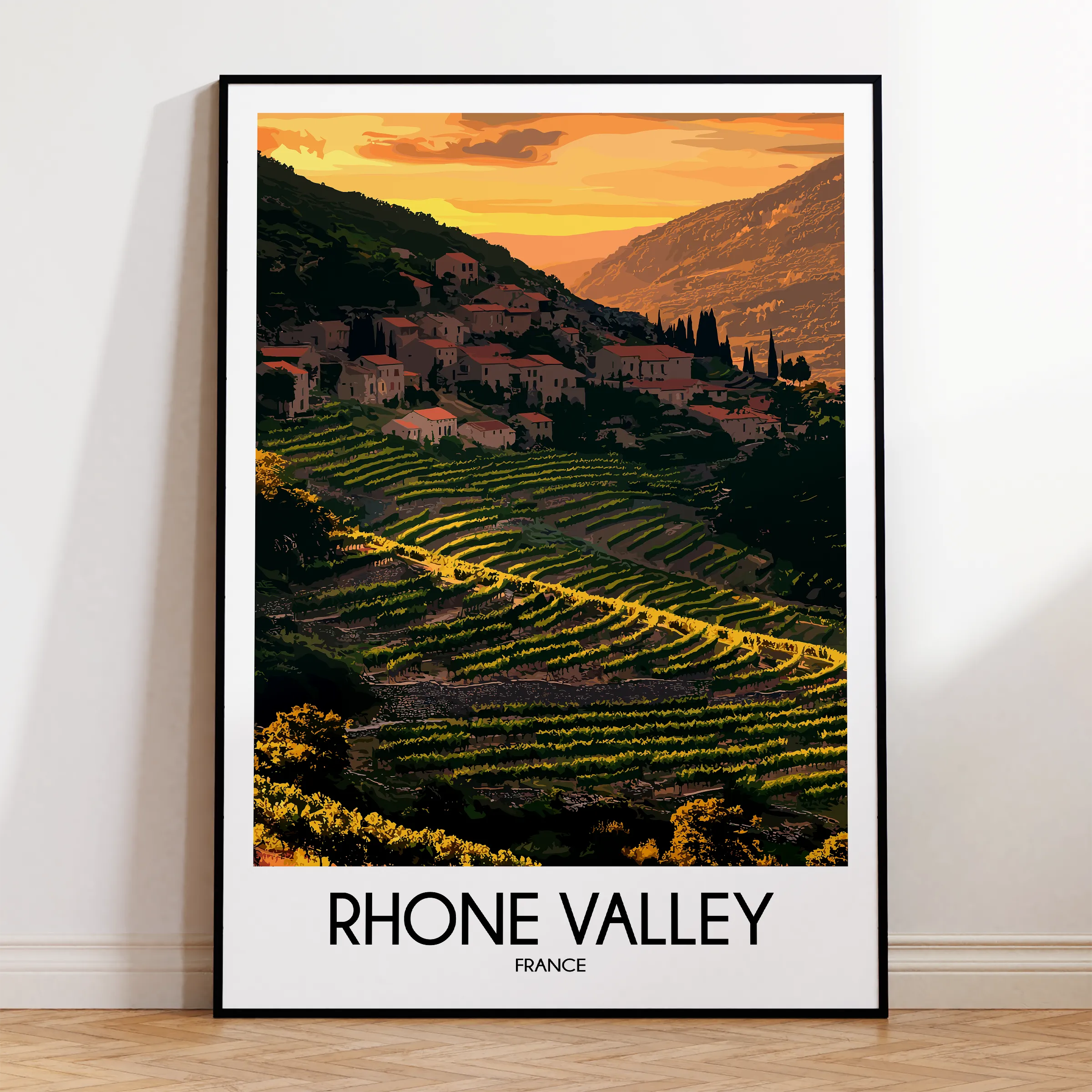 Rhone Valley Home Office Decor
