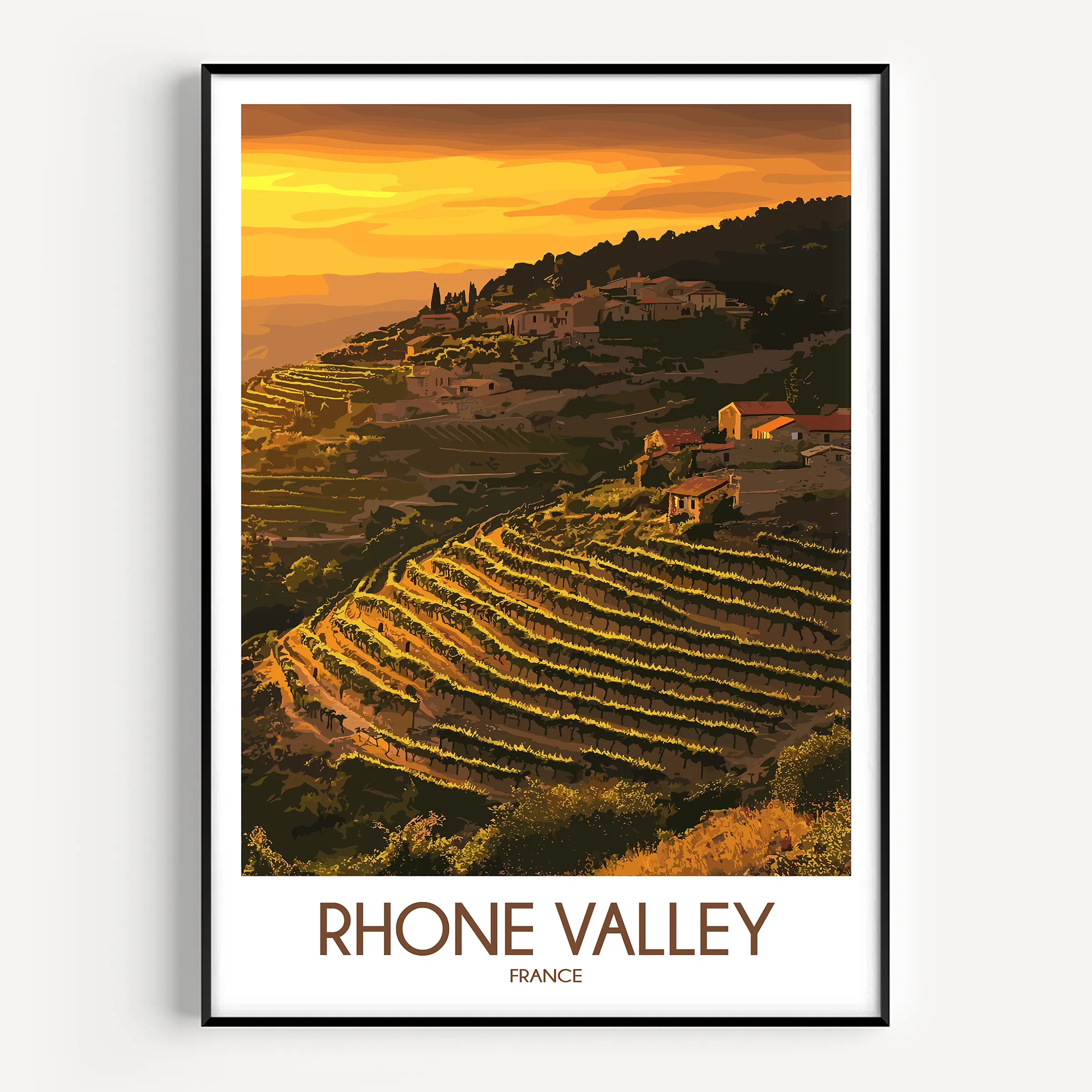 Rhone Valley Home Office Decor