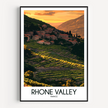 Rhone Valley Minimalist Wall Art