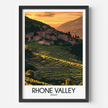 Rhone Valley Souvenir Poster Print