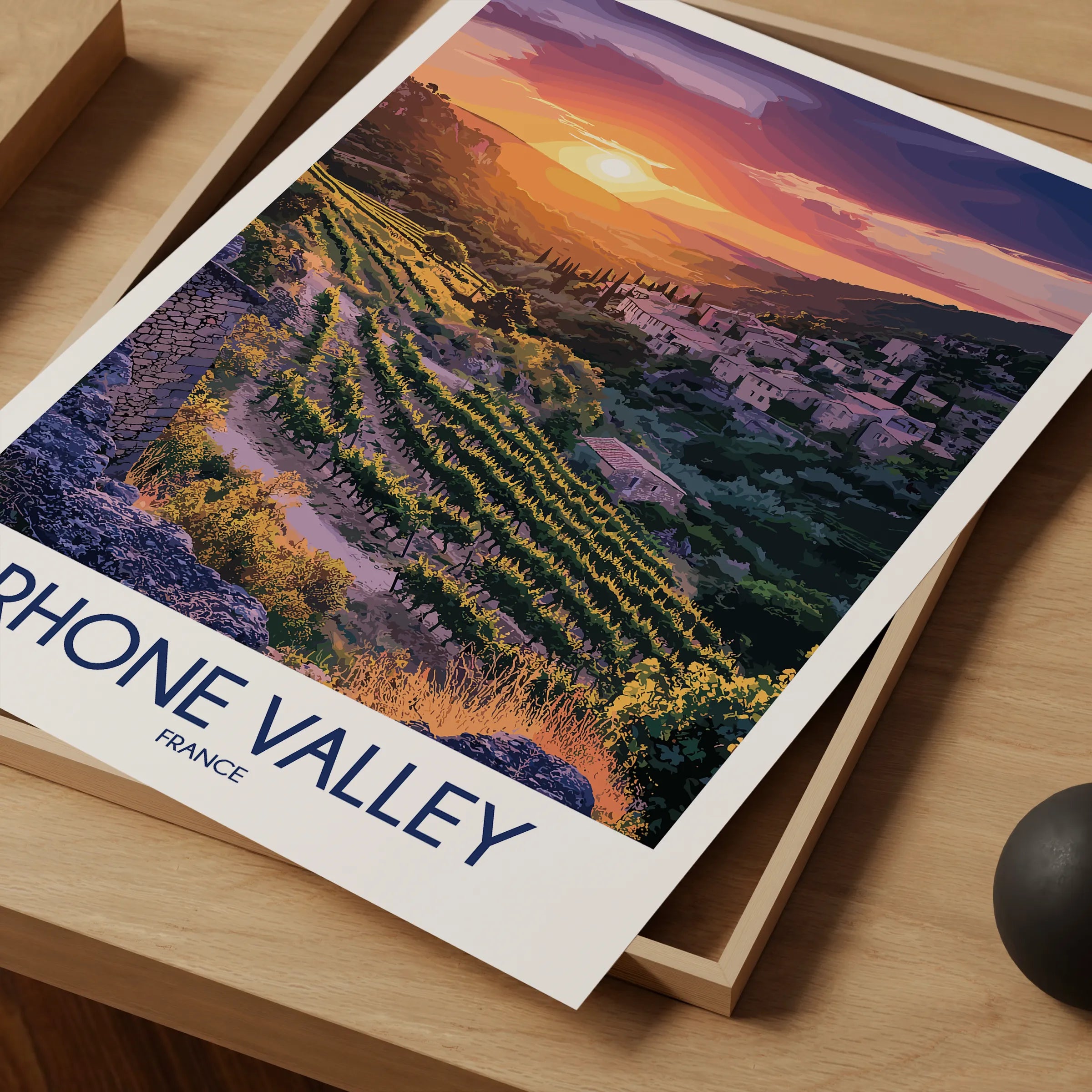 Rhone Valley Travel Memory Gift