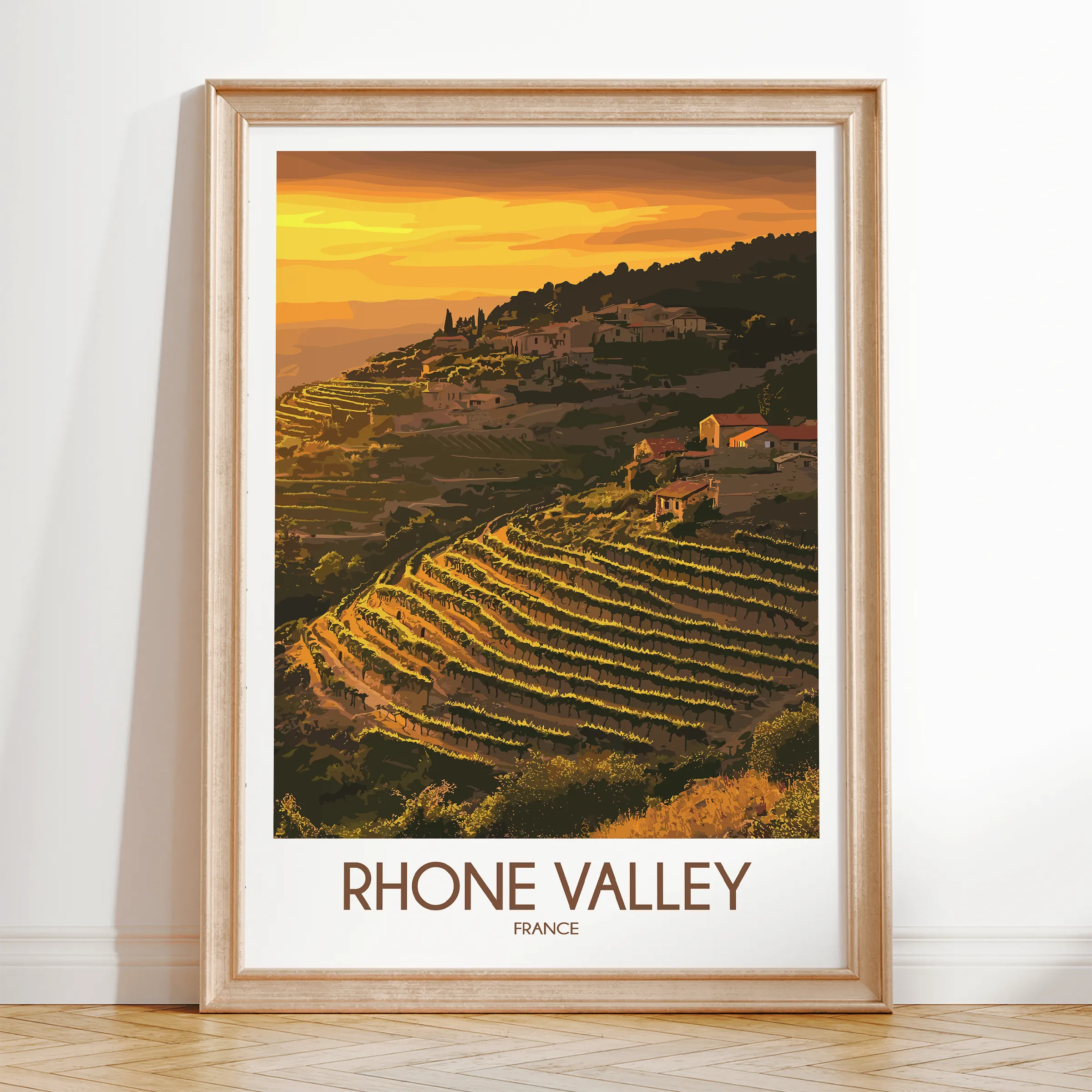 Rhone Valley Travel Memory Gift