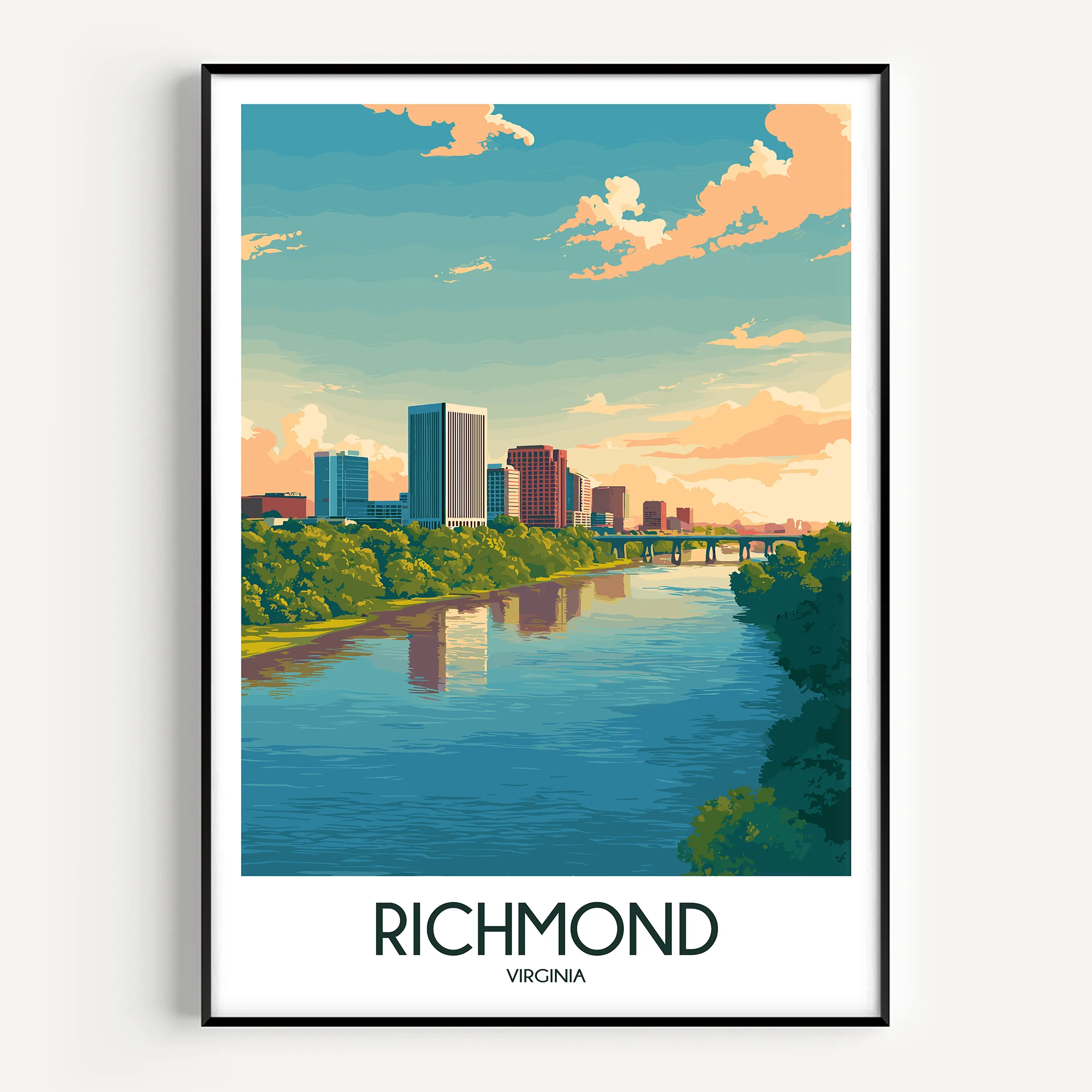 Richmond Destination Art Gift