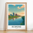 Richmond Vintage Style Print